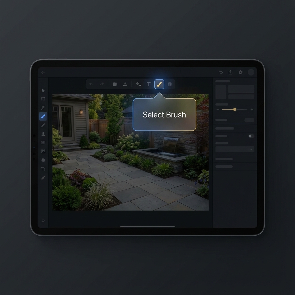 Interactive AI Landscape Design Onboarding Tour - Step by Step