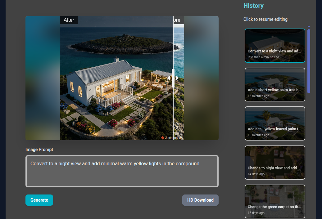 Take the Wheel! - AI garden design step