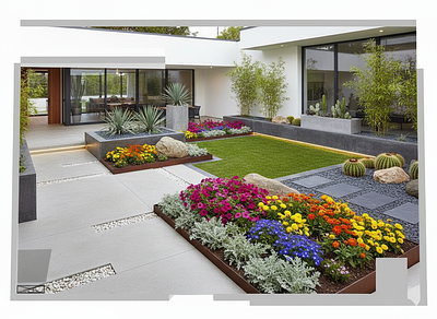 Community Modern AI garden design - Explore Gallery
