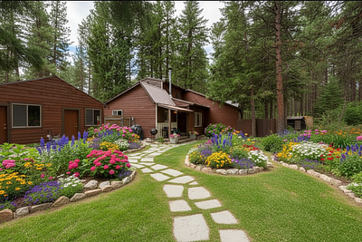 Community Cottage AI garden design - Explore Gallery