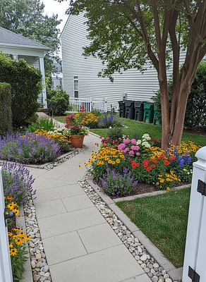 Community Cottage AI garden design - Explore Gallery