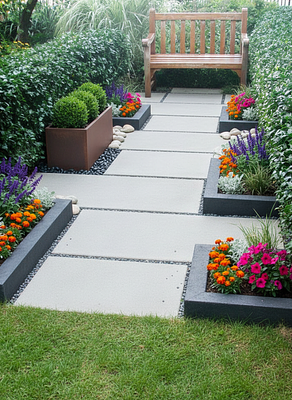 Community Modern AI garden design - Explore Gallery