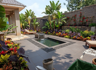 Community Tropical AI garden design - Explore Gallery